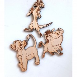 Timon Pumbaa Simba - Lion King χαρακτήρες