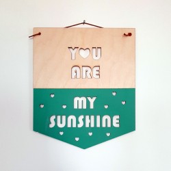 Καδράκι "You are my sunshine"