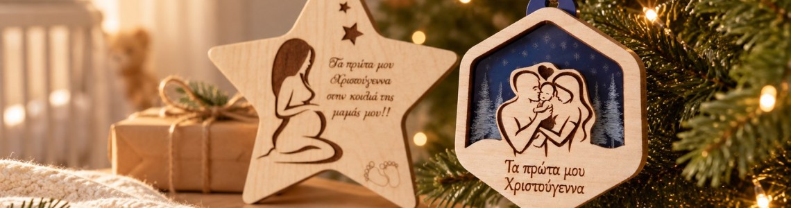 Πρώτα Χριστούγεννα του Μωρού: 7 Προσωποποιημένες Ιδέες που Μένουν Αναμνηστικό