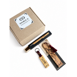 Προσωποποιημένο Gift Box για Βιολόγο | σύμβολο DNA | Ξύλο Ελιάς