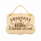 Πινακίδα | GRANDMA'S kitchen is seasoned with love | 20 x 15cm