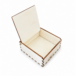 Κουτί με Καπάκι Ανοιγόμενο | 7 x 7 x 2,5cm
