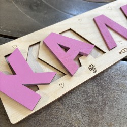 Πίνακας Τύπου Πάζλ | Όνομα 