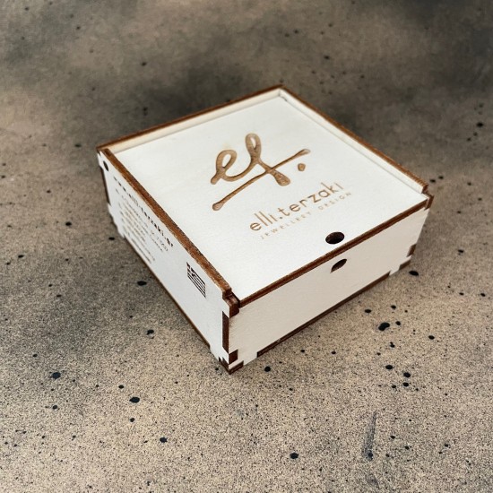 Κουτί ανοιγόμενο 7 x 7 x 2,5cm Κουτί ανοιγόμενο 7 x 7 x 2,5cm
