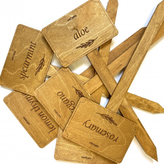 Ξύλινη Πινακίδα Κήπου 