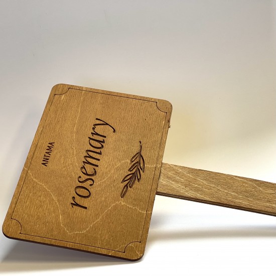 Ξύλινη Πινακίδα Κήπου 