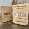 Επιγραφή  Επιτραπέζια με QR 18x15cm