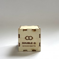 Επιτραπέζιος Κύβος με Λογότυπο & QR Code |  5cm