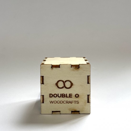 Επιτραπέζιος Κύβος με Λογότυπο & QR Code |  5cm