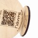 Επιτραπέζιο Στρογγυλό Stand Αποφοίτησης με QR Code | Μονής Όψης