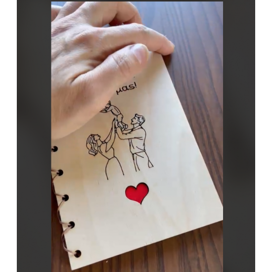 Ανοιγόμενη Κάρτα για Μπαμπά – Προσωποποιημένο Δώρο Αγάπης