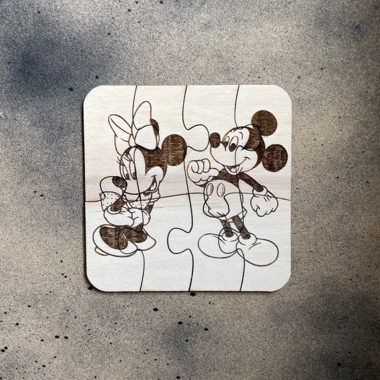 Παζλ Minnie Mickey
