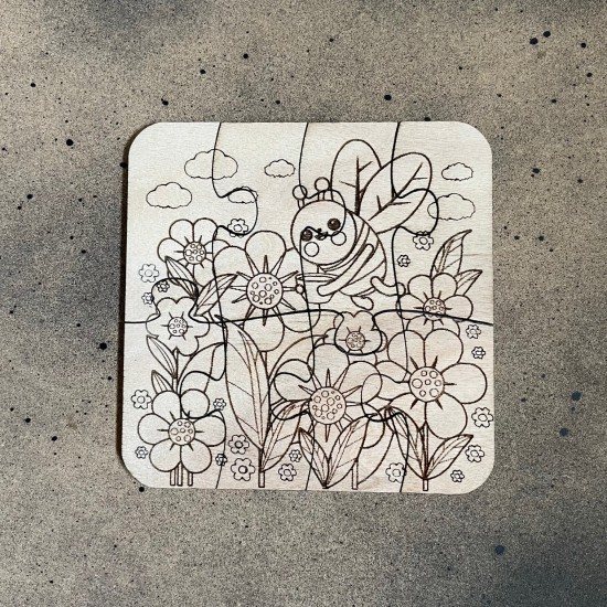 Παζλ μελισσούλα  - Άνοιξη