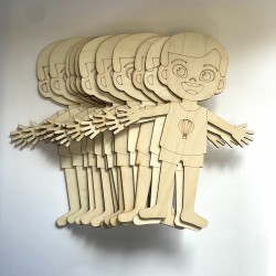 14 τμχ  Ανθρωπάκια Αγόρια | 20,5cm
