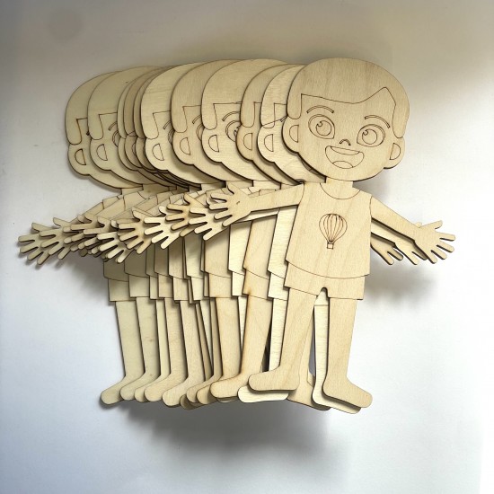 14 τμχ  Ανθρωπάκια Αγόρια | 20,5cm