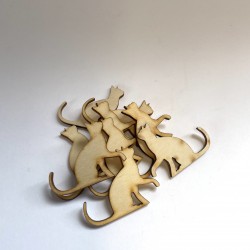 9 τμχ Γάτες | 5cm