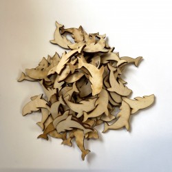 100 τμχ Δελφίνια | 5cm