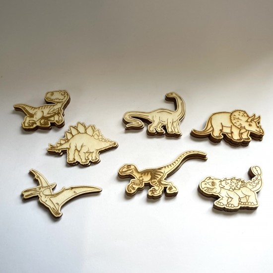 19 τμχ Δεινόσαυροι | Διάφορα Μεγέθη 