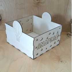 Κουτί Προσωποποιημένο με Αερόστατο 20 x 21x11cm